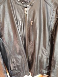 giacca in vera pelle