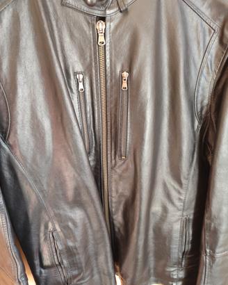 giacca in vera pelle