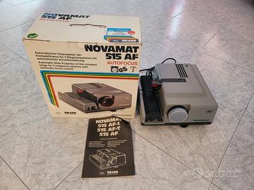 PROIETTORE PER DIAPOSITIVE BRAUN NOVAMAT 515AF