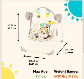 *NUOVO* altalena playful paradise