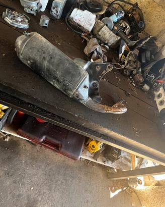 marmitte piaggio originale booster a curva