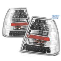 FANALI VOLKSWAGEN VW BORA 98-05 LED FONDO CROMATO