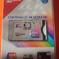 Cam Tivusat - Tvsat 4K Ultra HD con tessera attiva