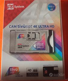 Cam Tivusat - Tvsat 4K Ultra HD con tessera attiva