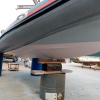 Gommone motore carrello