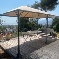 Gazebo da giardino in ferro