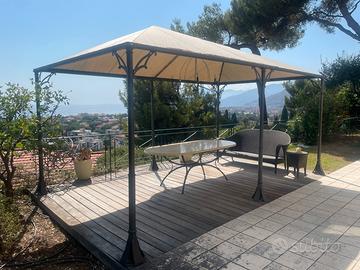 Gazebo da giardino in ferro