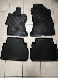 Tappetini Subaru XV gomma originali