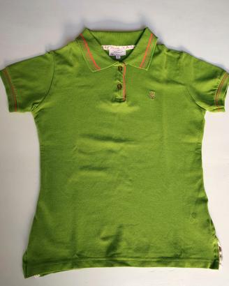 Maglietta Polo Scout donna verde taglia S