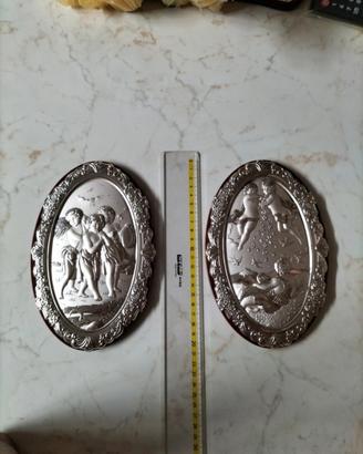 Quadretti ornamentali decorativi angeli