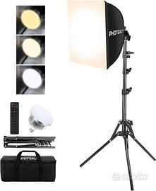 Softbox led studio fotografico NUOVO