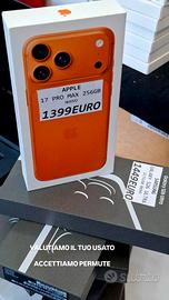 IPHONE 17 PRO MAX 256GB nuovo arancio 