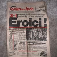 Giornale Italia Campione del Mondo 1982