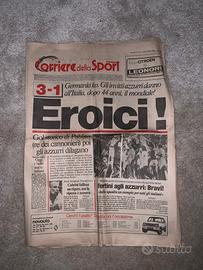 Giornale Italia Campione del Mondo 1982