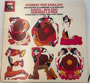 Lp vinile ravel e debussy