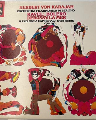 Lp vinile ravel e debussy