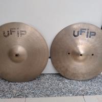 Piatti hit hat ufip 14  original batteria
