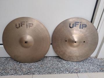 Piatti hit hat ufip 14  original batteria