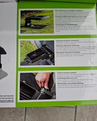 garage greenworks optimow