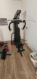 Home gym:multifunzione+dischi panca e accessori