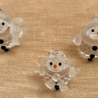 Varie sculture  in cristallo originali Swarovski