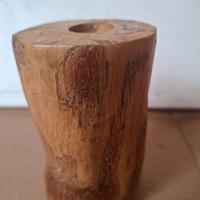 Portacandela in legno