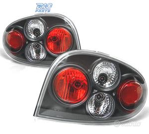 FANALI RENAULT MEGANE COUPÉ 96-99 FONDO NERO