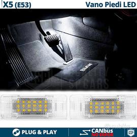 Luci LED Vano Piedi Per BMW X5 E53 CANbus