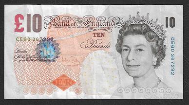Inghilterra - banconota circolata da 10 Sterline