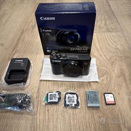 Canon powershot SX740HS NUOVO + scheda sandisk