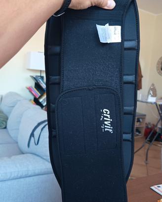 fascia lombare Crivit XL regolabile.