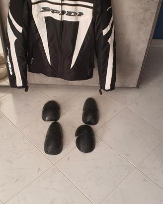 giubbotto per moto della spedi con protezione 