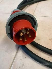 Spina 5P 32A con cavo 3 metri 