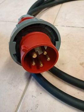 Spina 5P 32A con cavo 3 metri 