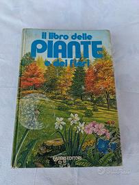 Il libro delle piante e dei fiori vintage anni 80