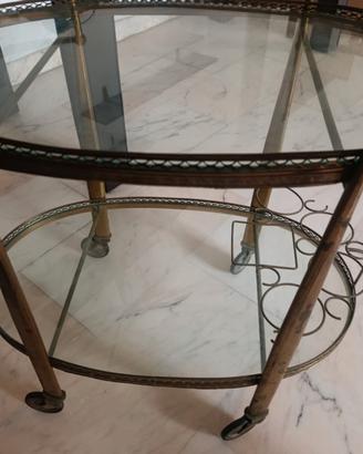 Carrello portavivande vintage