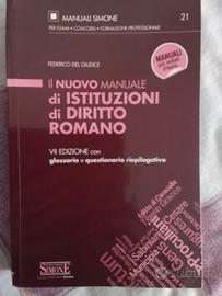 libro Istituzioni di diritto Romano