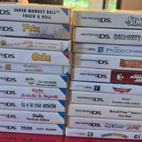 Lotto giochi nintendo DS e nintendo 3DS