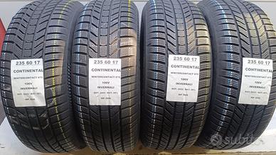 4 GOMME 235 60 17 CONTINENTAL INV RIF3548
