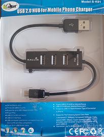 Caricatore Kallin 3 porte USB