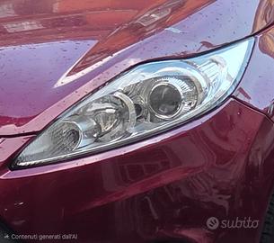 coppia fari ford fiesta 