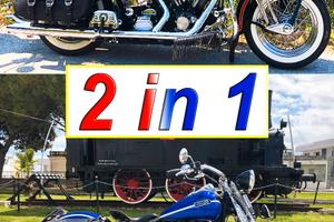 Harley Davidson 2 in 1 Heritage Springer FLSTS 98