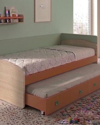 Letto singolo salvaspazio Moretti compact