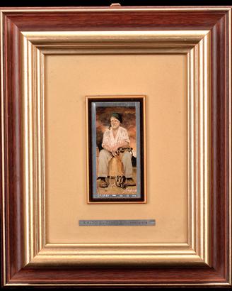 Quadro in argento by WENK "Il Pescatore"