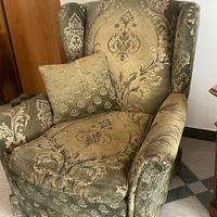 poltrona bergère Con orecchie antiquariato