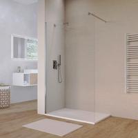 Parete Doccia Walk-in 80cm - NUOVA + Braccio 