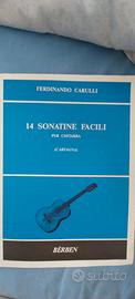 14 Sonatine facili per chitarra - F. Carulli