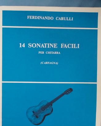14 Sonatine facili per chitarra - F. Carulli