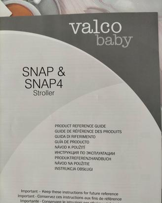 passeggino  valco baby snap4