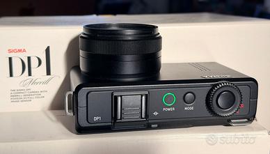 Sigma DP1 Merrill Foveon con scatola e imballi